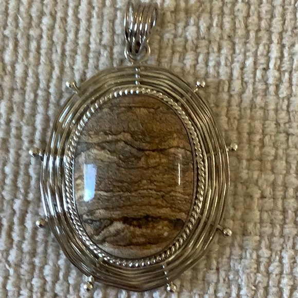 Jewelry - Picture Jasper Pendant